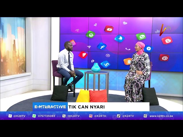 ⁣K24 TV LIVE| Enteractive with Sarah and Tony