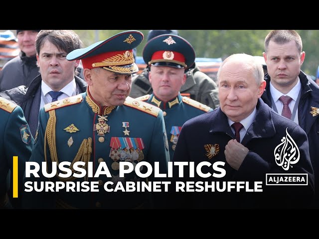 ⁣Russia cabinet reshuffle: Defence Minister Sergei Shoigu being replaced