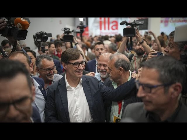 ⁣El PSC gana las elecciones catalanas con 42 escaños: desaparece la mayoría independentista