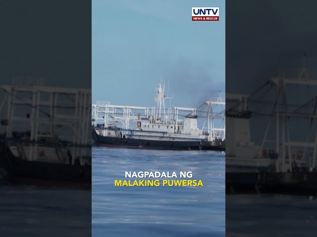 ⁣Malaking puwersa ng China ships, ipinadala sa may Scarborough Shoal – US maritime expert