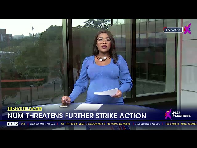 ⁣NUM threatens further strike action