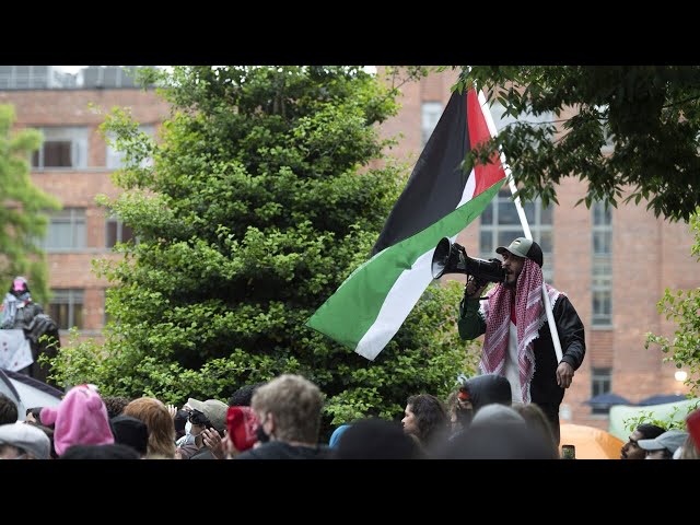 ⁣‘Odious and pathetic’: Chris Kenny calls out pro-Palestine university protests