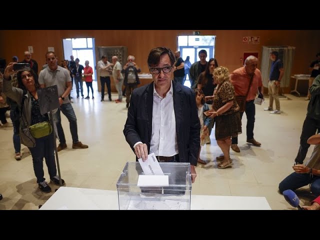 ⁣Tide turns as Spain’s pro-union Socialists win regional elections