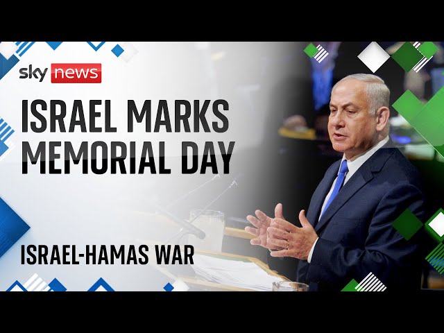 ⁣Watch live: Israel marks first Memorial Day since 7 October attack, with PM Netanyahu speech