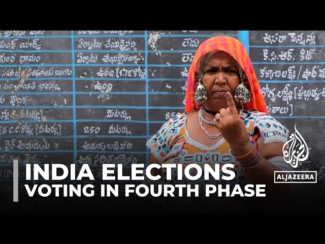 ⁣India votes in fourth phase: Voter issues include unemployment & inflation