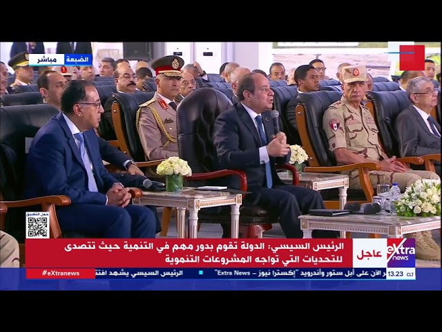 الرئيس السيسي: نسعى لتنفيذ المشروعات في أسرع وقت وأقل تكلفة وأعلى جودة