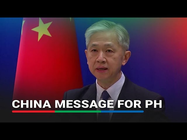 ⁣China urges Philippines to stop making irresponsible remarks on South China Sea dispute