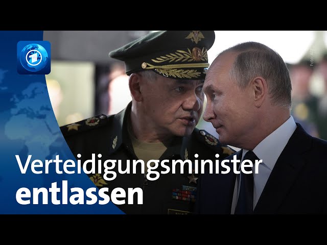 ⁣Schoigu entlassen: Putin setzt Verteidigungsminister in Russland ab