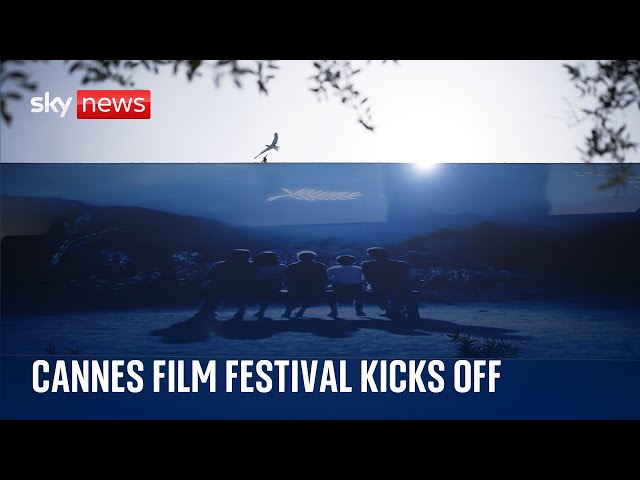 ⁣Final preparations on the eve of the 77th Cannes International Film Festival