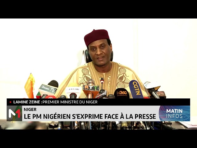 ⁣Niger : le PM nigérien s´exprime face à la presse