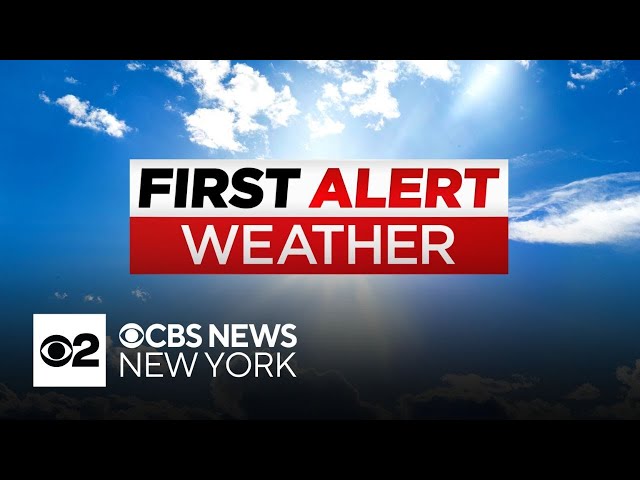 ⁣First Alert Weather: Sunshine and 70s return around NYC