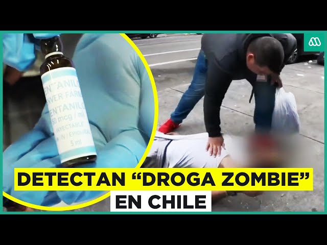 ⁣"Droga zombie" en Chile: PDI detecta peligrosa sustancia fentanilo