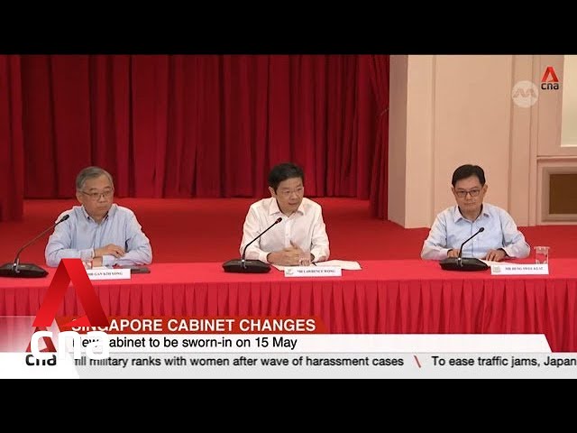 Incoming Prime Minister Lawrence Wong unveils new Cabinet lineup