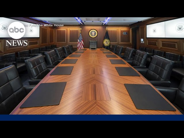 ⁣Inside the White House Situation Room