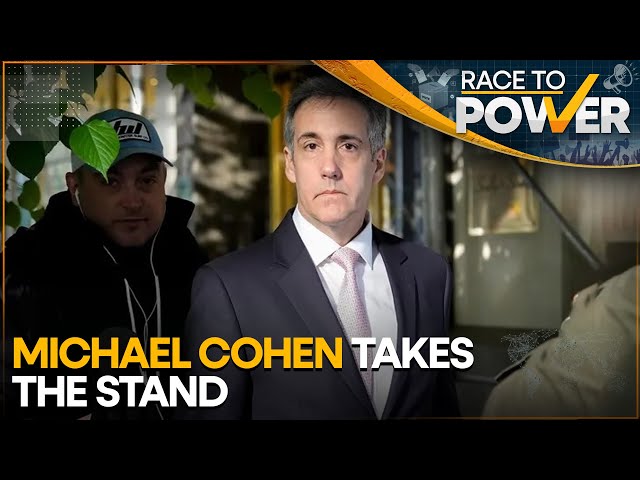 ⁣Trump's friend-turned-foe takes the stand in hush money trial | Race To Power LIVE