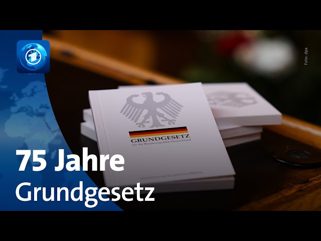 ⁣Grundgesetz: Deutschlands Verfassung wird 75 Jahre alt