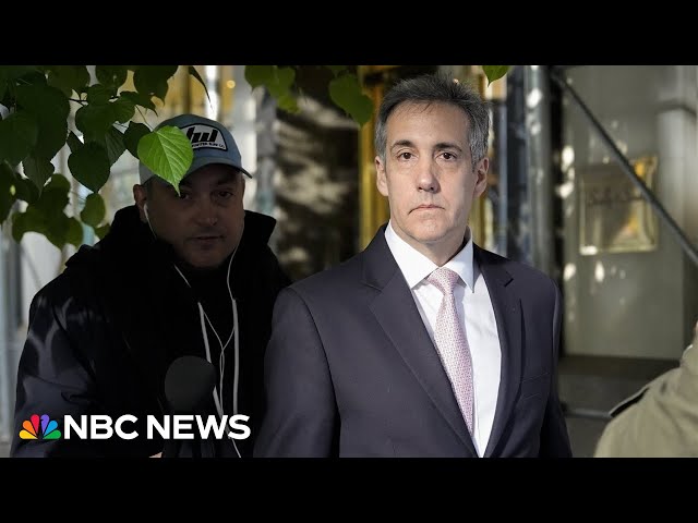 ⁣Michael Cohen to be a crucial witness for the prosecution in Trump’s hush money trial