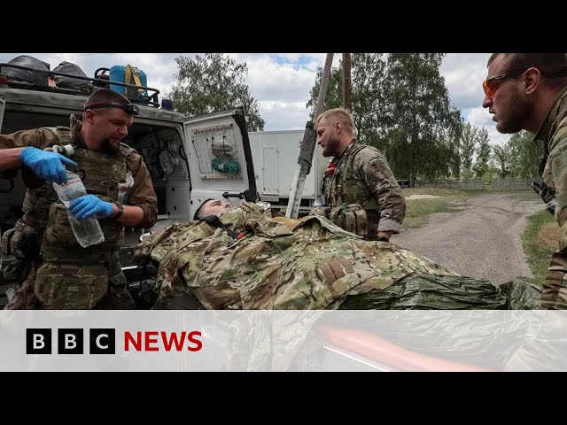 ⁣Ukraine says situation worsening in Kharkiv | BBC News