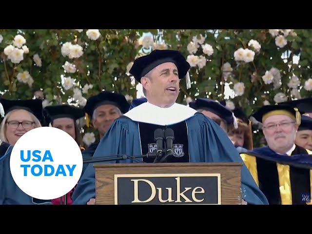 ⁣Jerry Seinfeld's Duke commencement speech prompts student walkouts | USA TODAY