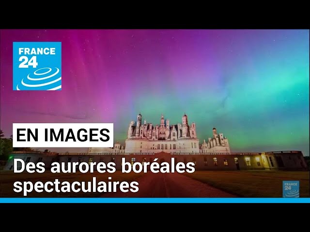 ⁣Tempête solaire "extrême" et aurores boréales spectaculaires • FRANCE 24
