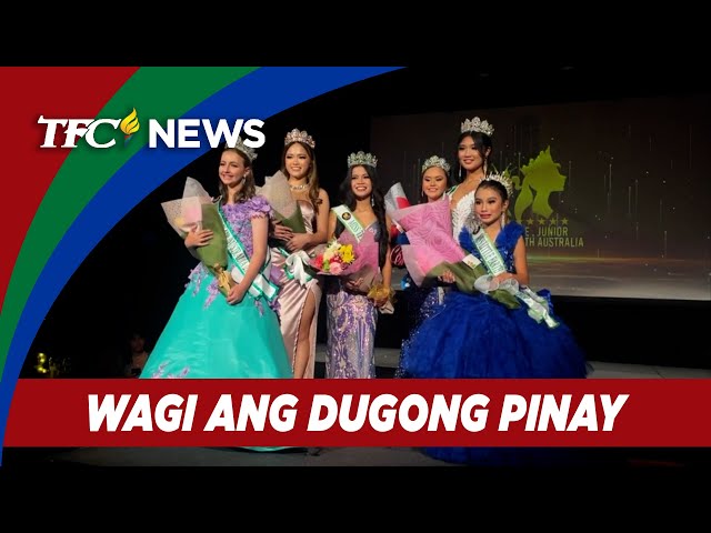Beauty queens na may dugong Pinoy nag-uwi ng korona sa beauty pageants sa Australia | TFC News