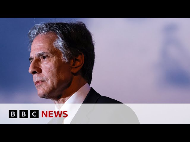 ⁣Blinken: Attack on Rafah would provoke 'anarchy' | BBC News