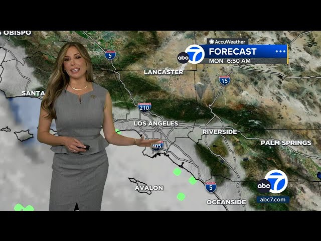⁣May gray: Cloudy skies, chance of drizzle for SoCal