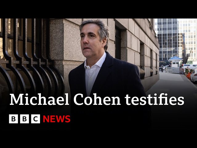 ⁣Former Trump lawyer Michael Cohen testifies at hush-money trial | BBC News