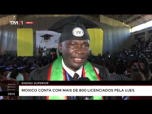 Ensino Superior - Moxico conta com mais de 800 licenciados pela UJES