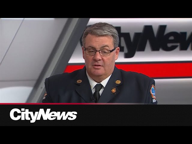 ⁣'It seems entirely surreal': Matthew Pegg looks back at his career as Toronto Fire Chief