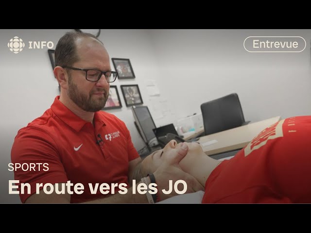 Un physiothérapeute du PEPS aux JO de Paris