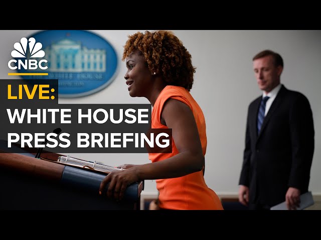 ⁣LIVE: White House press secretary Karine Jean-Pierre and NSA Jake Sullivan hold a briefing — 5/13/24