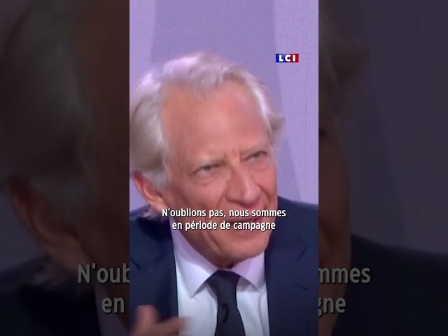 ⁣"Personne n'a envie d'y aller" : Dominique de Villepin sur l'envoi de troup