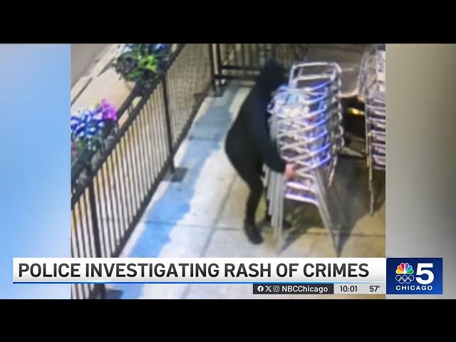 ⁣Burglars Target Chicago Businesses: Police investigate string of burglaries on Northwest Side