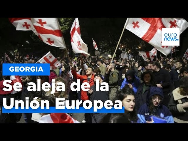 ⁣La UE insta al Gobierno de Georgia a seguir la vía democrática para ingresar en la UE