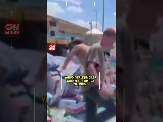 Vicdansızlık ve Tahammülsüzlük Birleşti! Gazze'ye Giden Yardım Konvoyuna Saldırdılar!