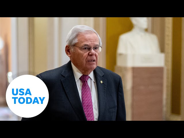 ⁣Senator Bob Menendez is on trial for bribery. Here's why. | USA TODAY