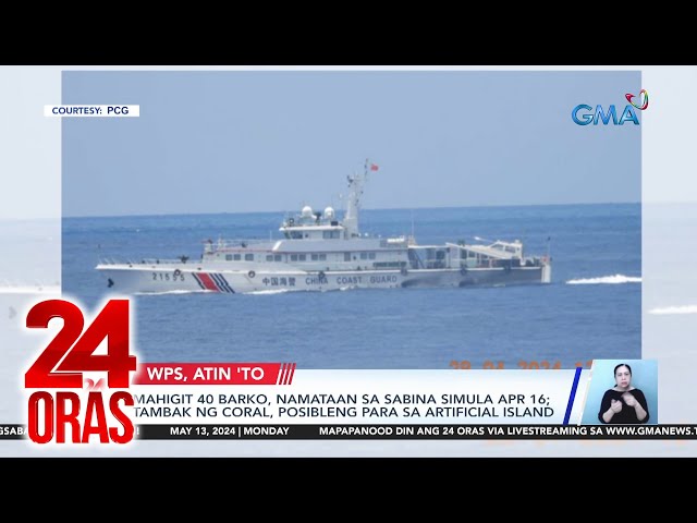 ⁣30 barko ng China, namataan sa Panatag sa isang "civilian" mission ng isang grupo | 24 Ora