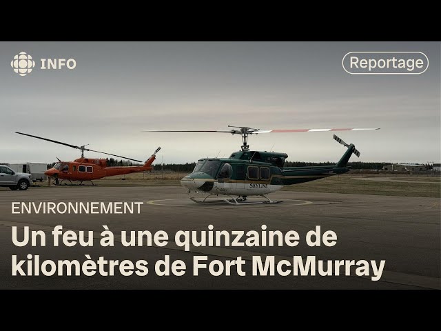⁣À Fort McMurray, on se prépare aux feux de forêt de 2024