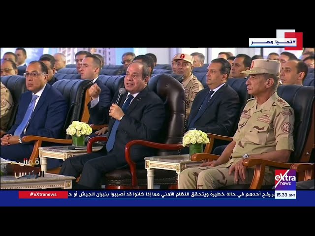 من أقوال الرئيس.. الرئيس السيسي: حجم الإنتاج اللي هيطلع من مشروع مستقبل مصر ضخم جدا