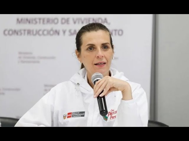 ⁣Hania Pérez de Cuéllar: “Hago una invocación a la gobernabilidad”