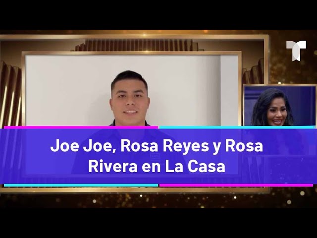 ⁣La Casa de los Famosos 4 | Joe Joe, Rosa Reyes y Rosa Rivera sorprenden a los famosos