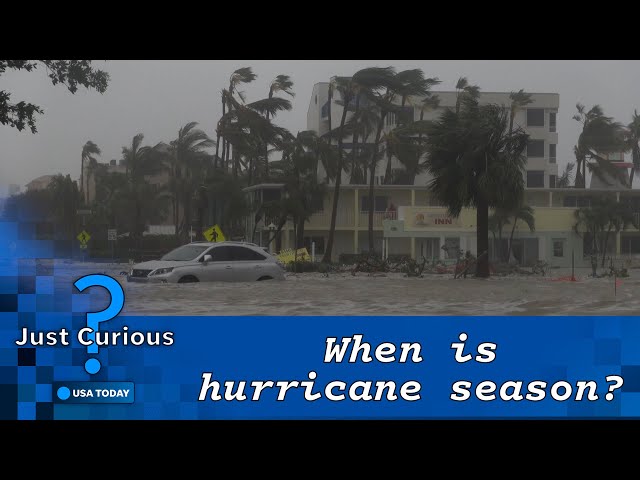 ⁣When is hurricane season? Here's when you can expect the most storms. | JUST CURIOUS