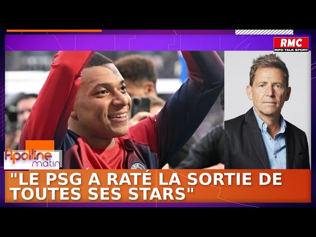 ⁣"Le PSG a raté la sortie de toutes ses stars" : Daniel Riolo analyse la sortie de Mbappé