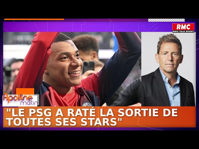 "Le PSG a raté la sortie de toutes ses stars" : Daniel Riolo analyse la sortie de Mbappé