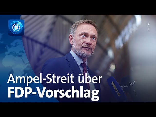 ⁣Ampel streitet über FDP-Vorschläge zu Rentenpolitik