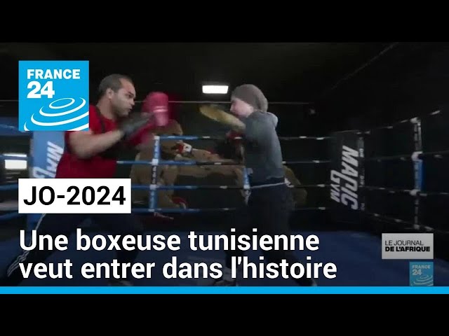 JO-2024 : une boxeuse tunisienne s'entraîne dur dans l'espoir de décrocher l'or pour 