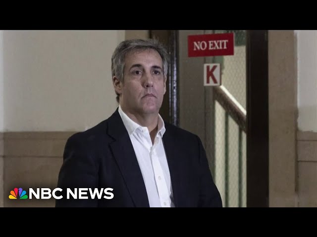 ⁣Michael Cohen takes the stand in Trump hush money trial