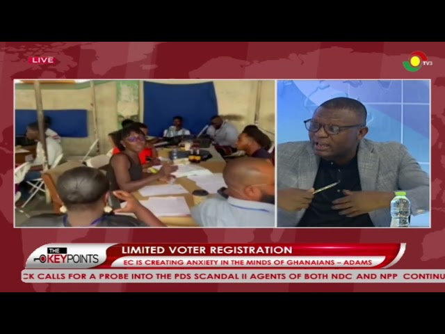 ⁣Limited voter Registration: EC is undermining our democracy - Kofi Adams