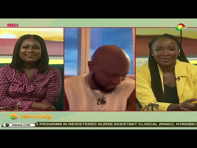 ⁣#TV3NewDay: I'm very excited my music has reached this far - Up close with King promise